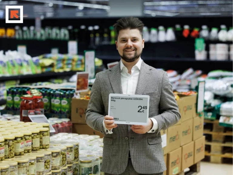 Skaitmenizavome Norfa XXL kainų etiketes